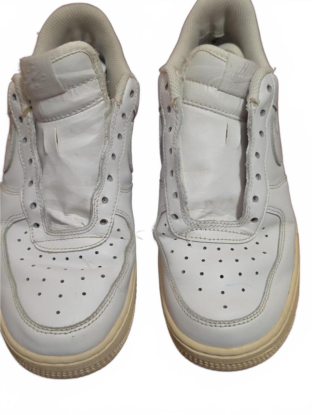 Nike Air Force 1 '07 White Women's Low Top Leather Sneaker DD8959-100 Size 7.5